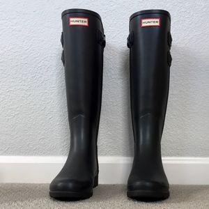 Hunter Refined Webbing Backstrap Tall Boot